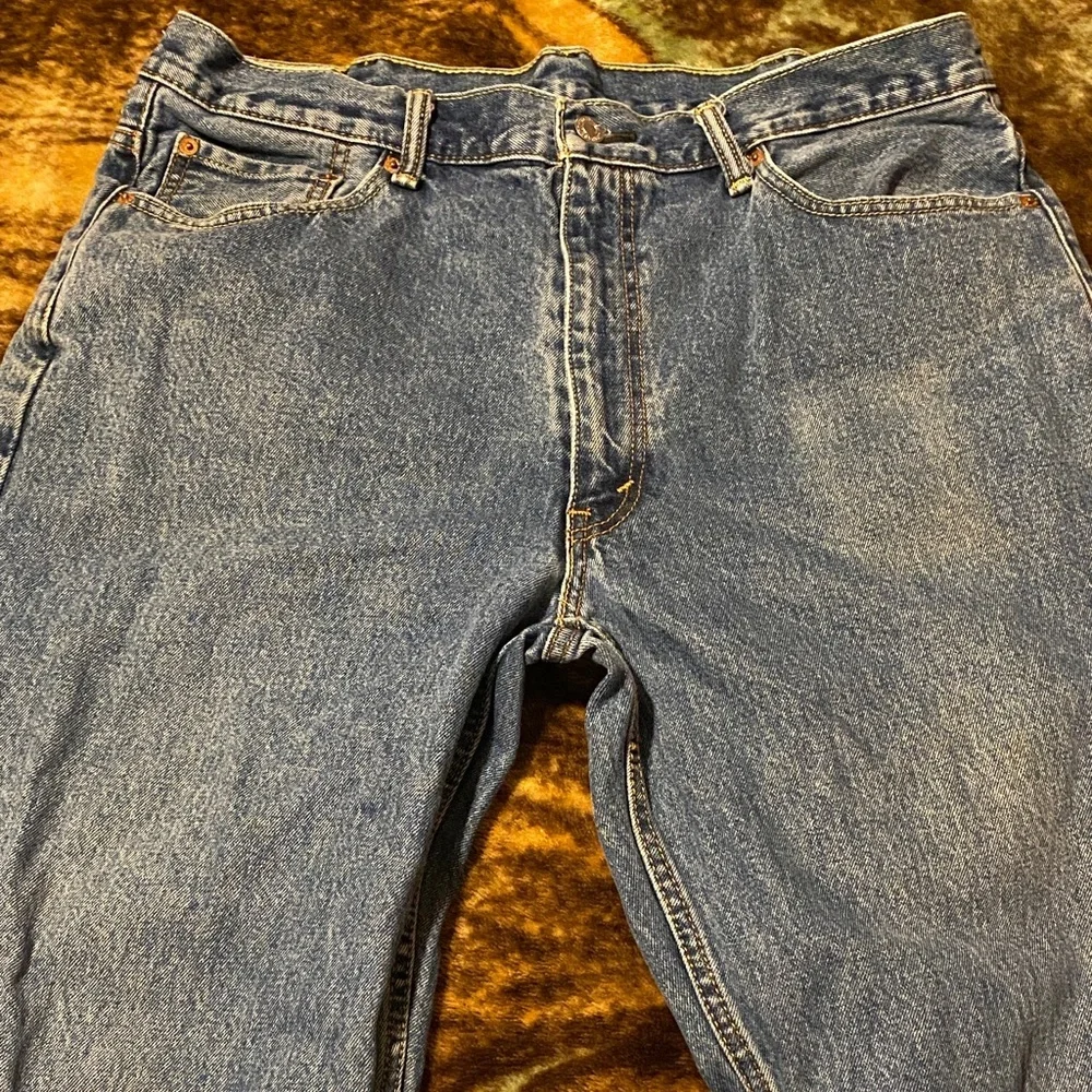 Levi's 550’s Men’s Relaxed Fit Denim Jeans 38 Timeless Capsule Wardrobe Classic
